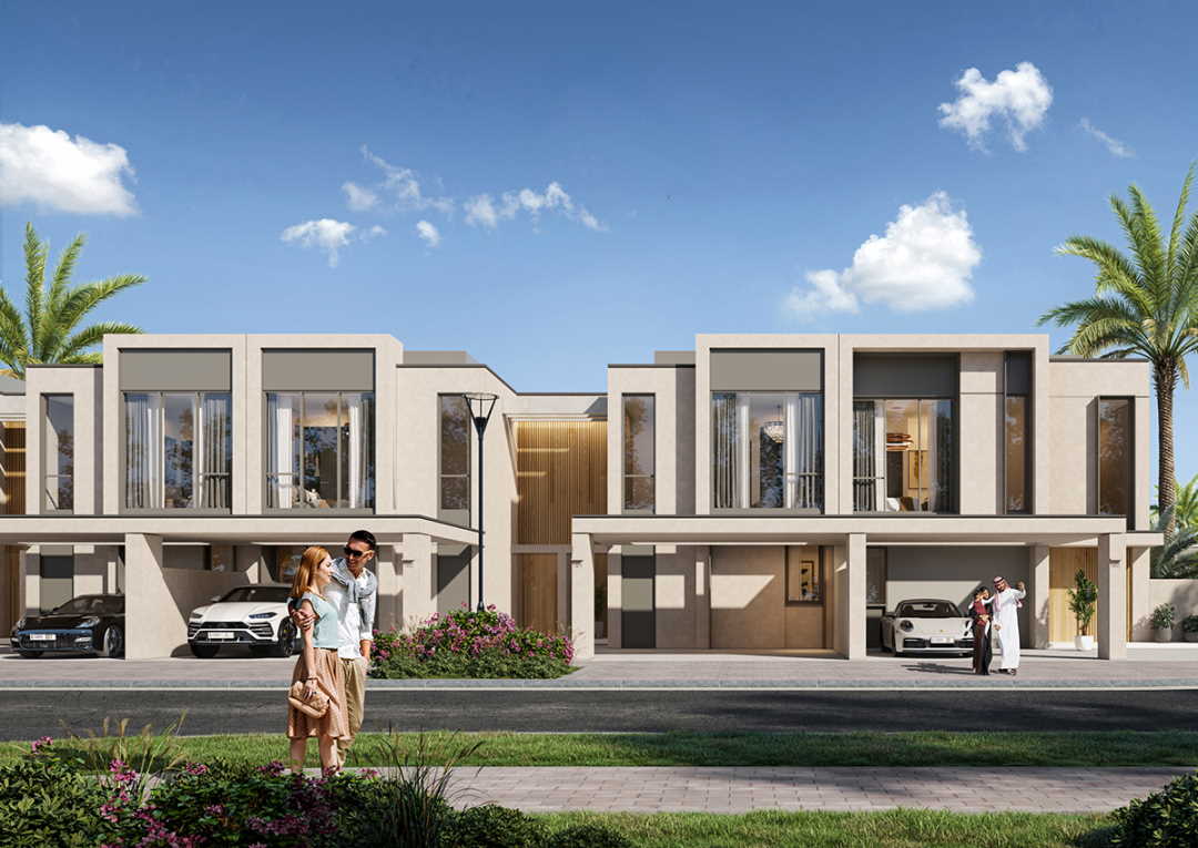 Nshama Shams Townhouses In Town Square Dubai