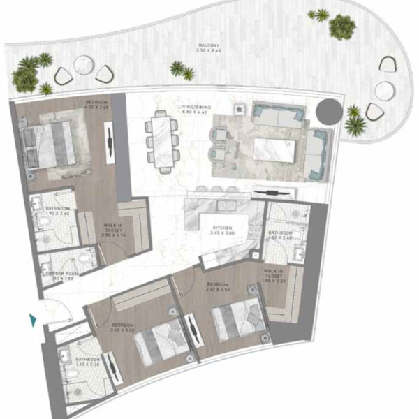 DAMAC-Bay-by-Cavalli-Dubai-Harbour-Apartments-Floor-Plans-3BR